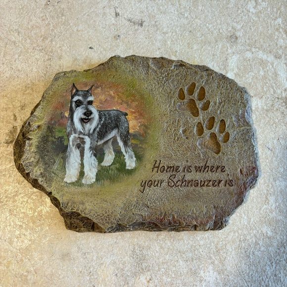 The Bradford Exchange Other - Bradford Exchange “Home Is Where Your Schnauzer Is” Plaque New